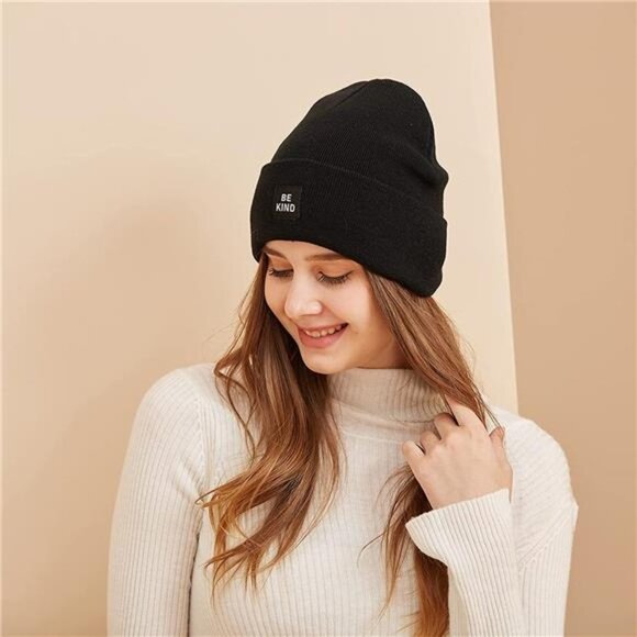 Unisex Beanie Hat Warm Knit Winter Hats main image 6